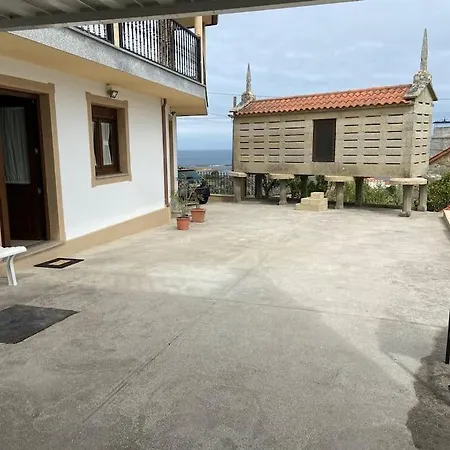 J. Casa Con Vistas En - Carnota شقة Lira (A Coruna)